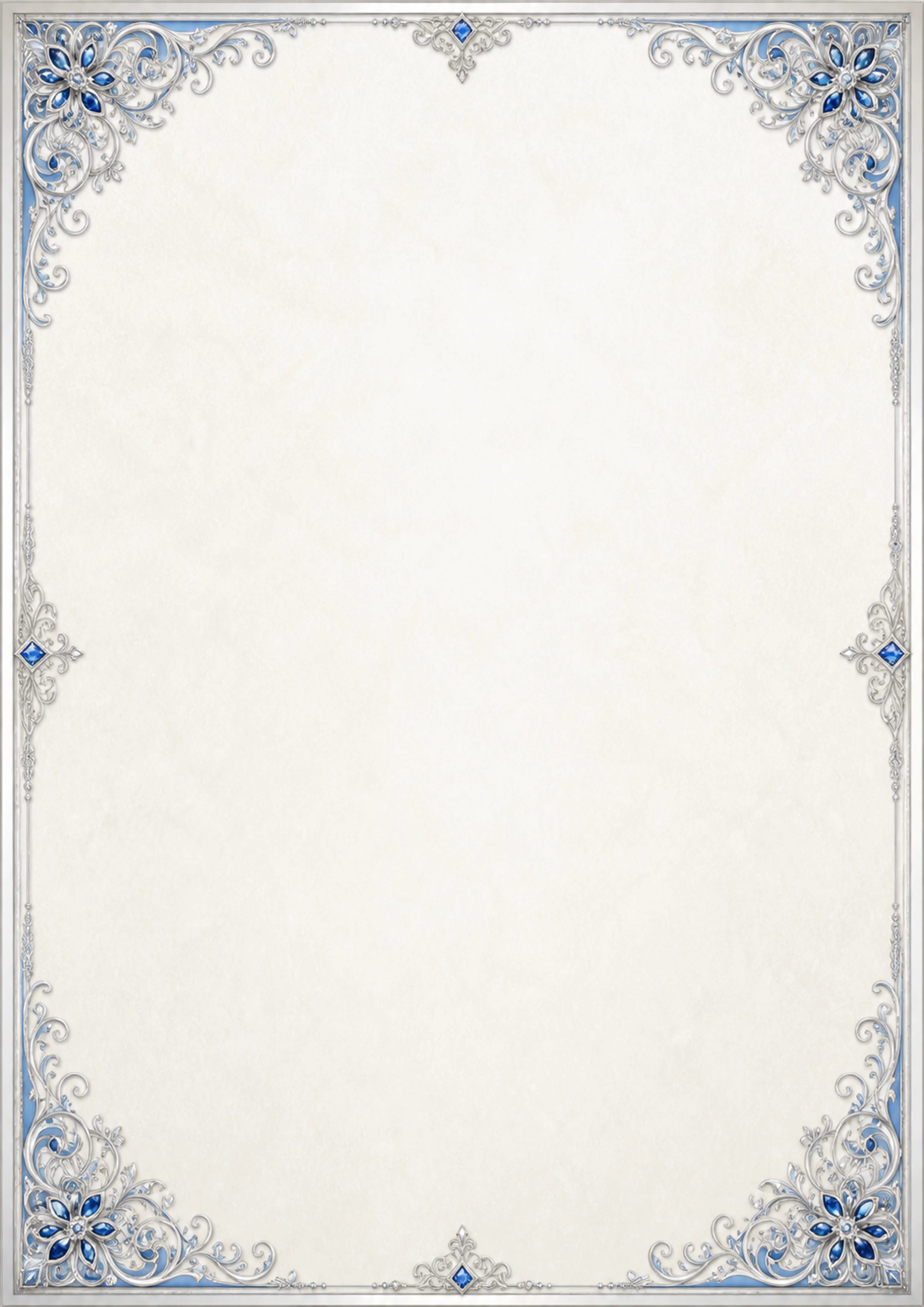 Filigree marriage biodata template preview